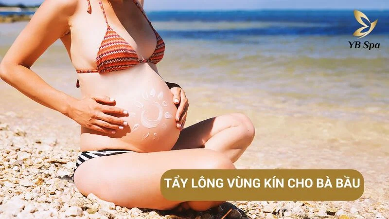 kem tẩy lông bikini cho bà bầu