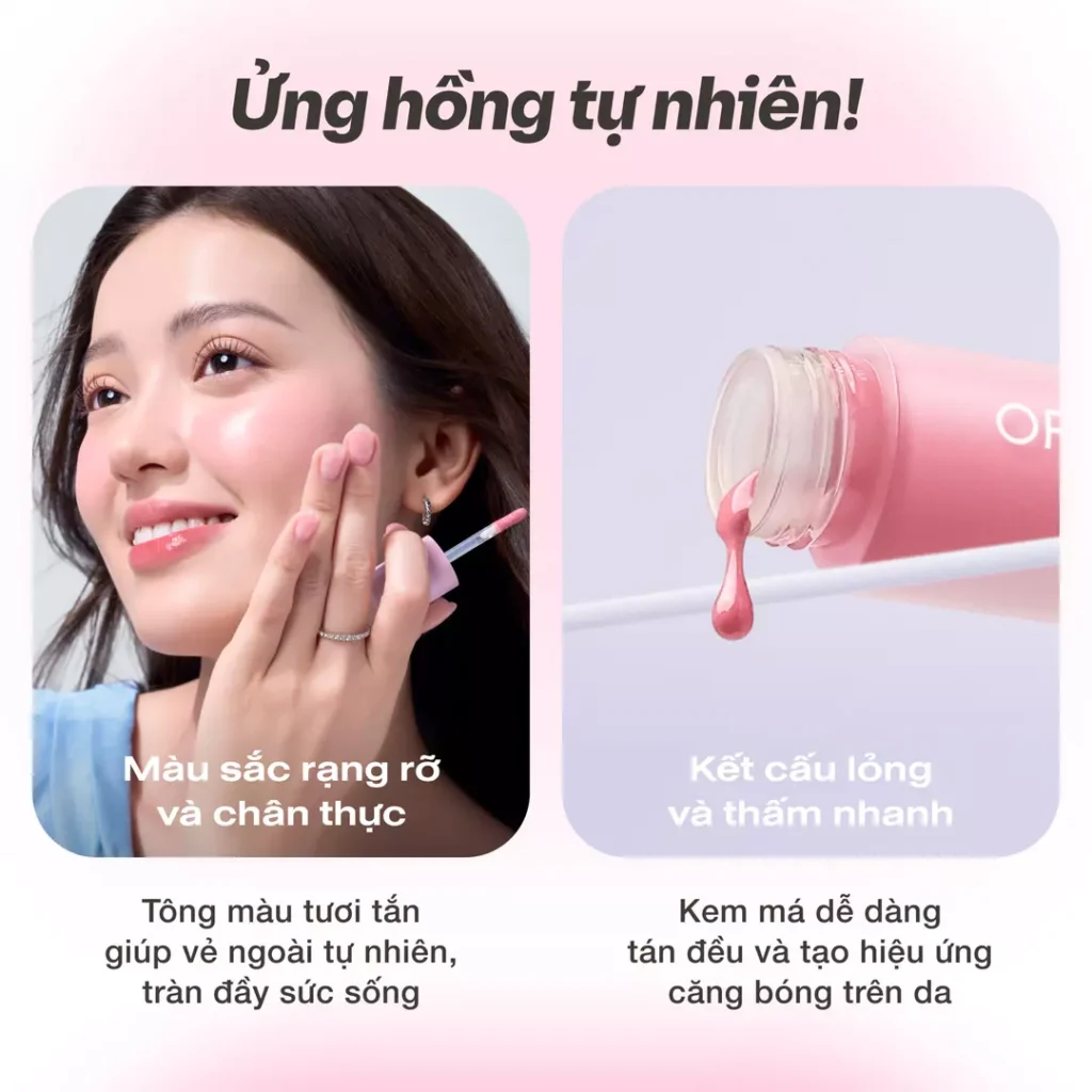 Phấn Má Hồng Dạng Kem OFÉLIA