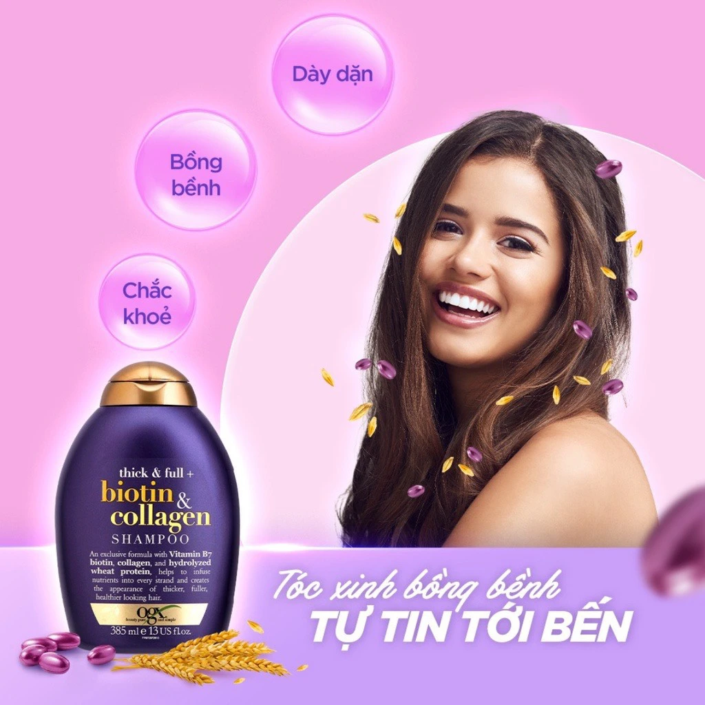 dầu gội biotin