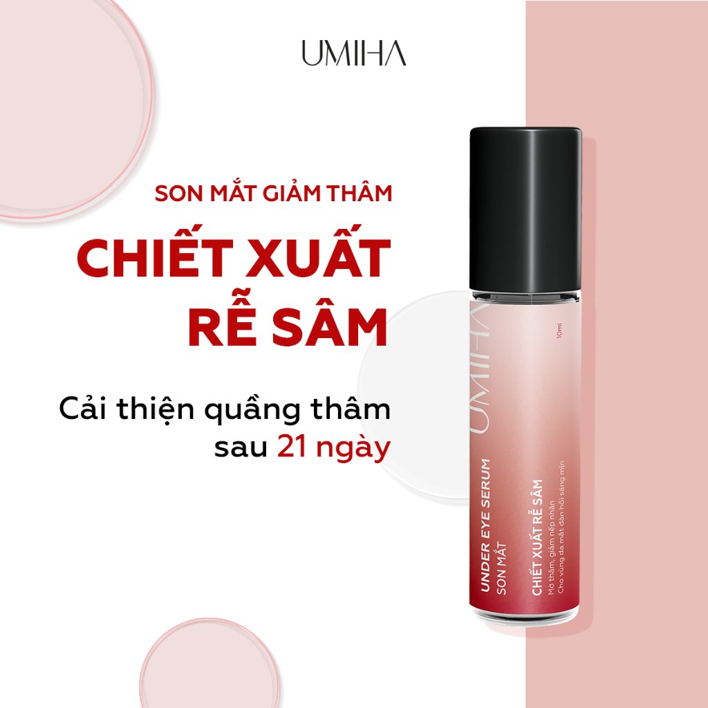 giảm thâm mắt umiha