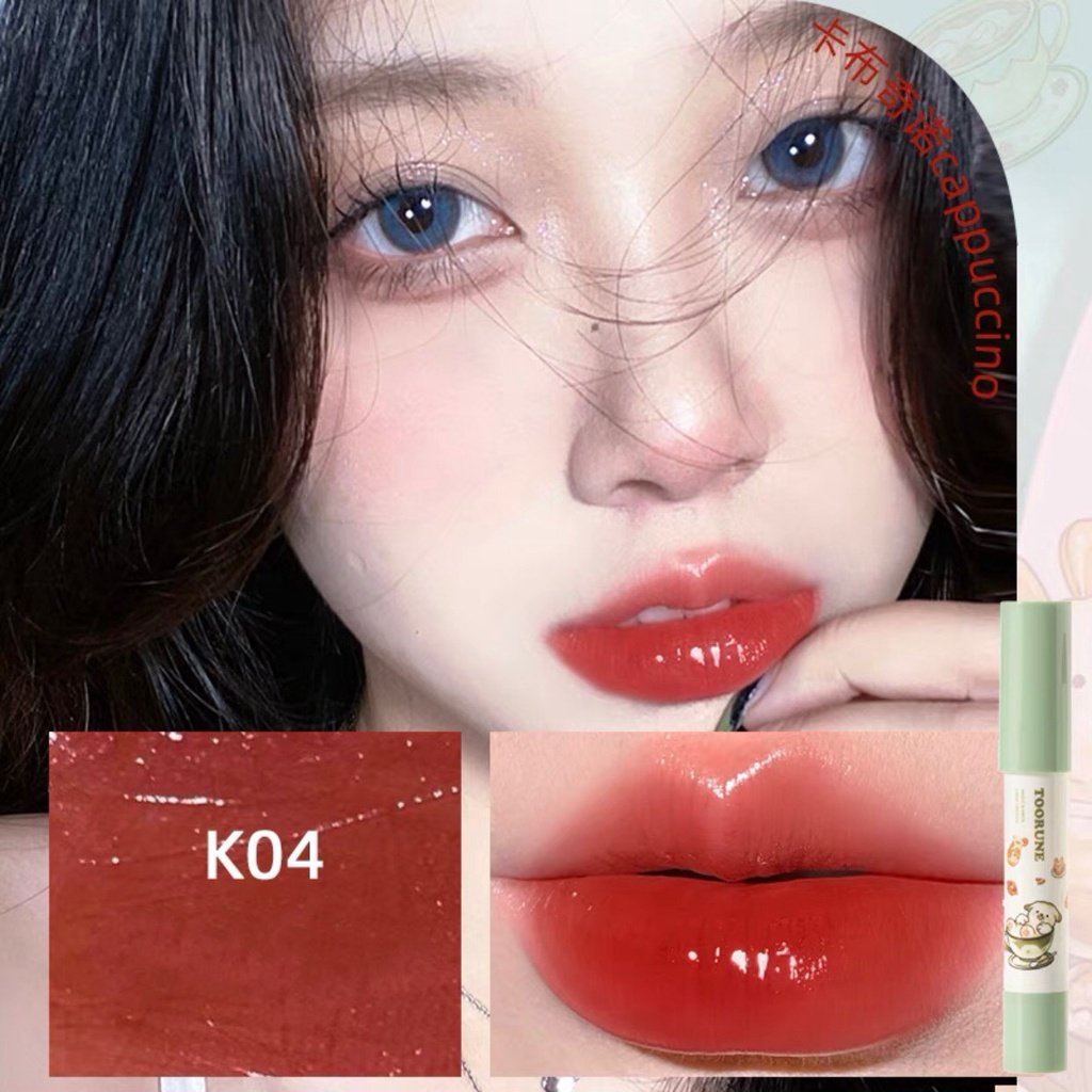 Son thỏi bút chì TOORUNE TOOT DODO dưỡng ẩm Mori Zero Story Lipstick K04 K06 làm mềm môi 