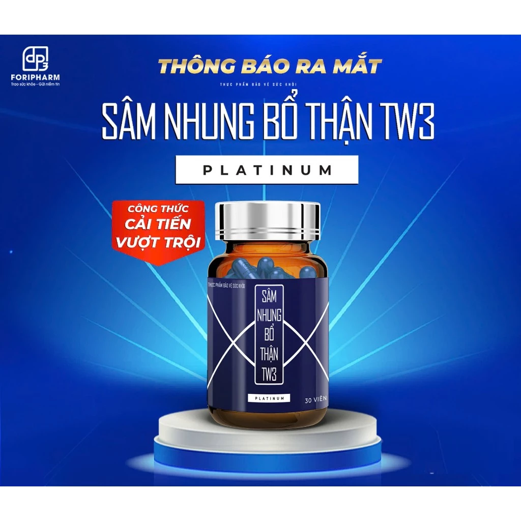 SÂM NHUNG BỔ THẬN TW3