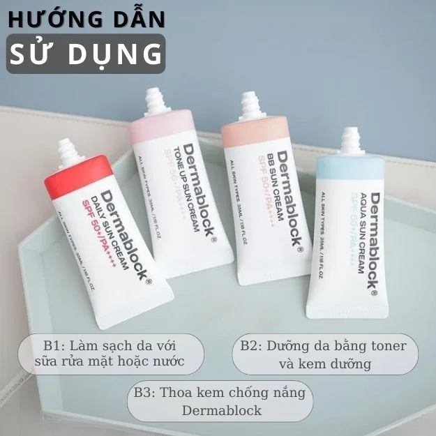 Kem chống nắng phổ rộng mỏng nhẹ vô hình Dermablock Daily Sun Cream 35ml