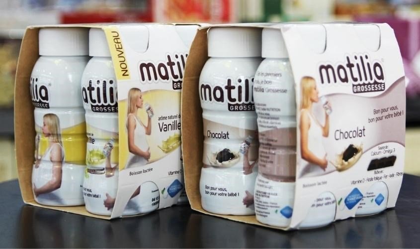 Sữa Matilia Pháp các vị thơm ngon bổ dưỡng cho mẹ bầu