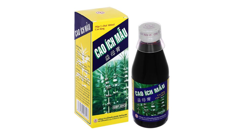 Cao Ích Mẫu - Hỗ Trợ Bổ Huyết Điều Hòa Kinh Nguyệt