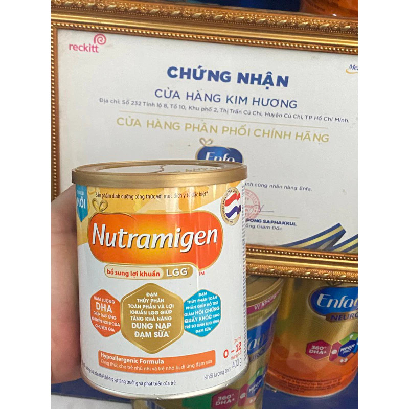 Sữa Nutramigen A+ LGG 400g (0-12 tháng)