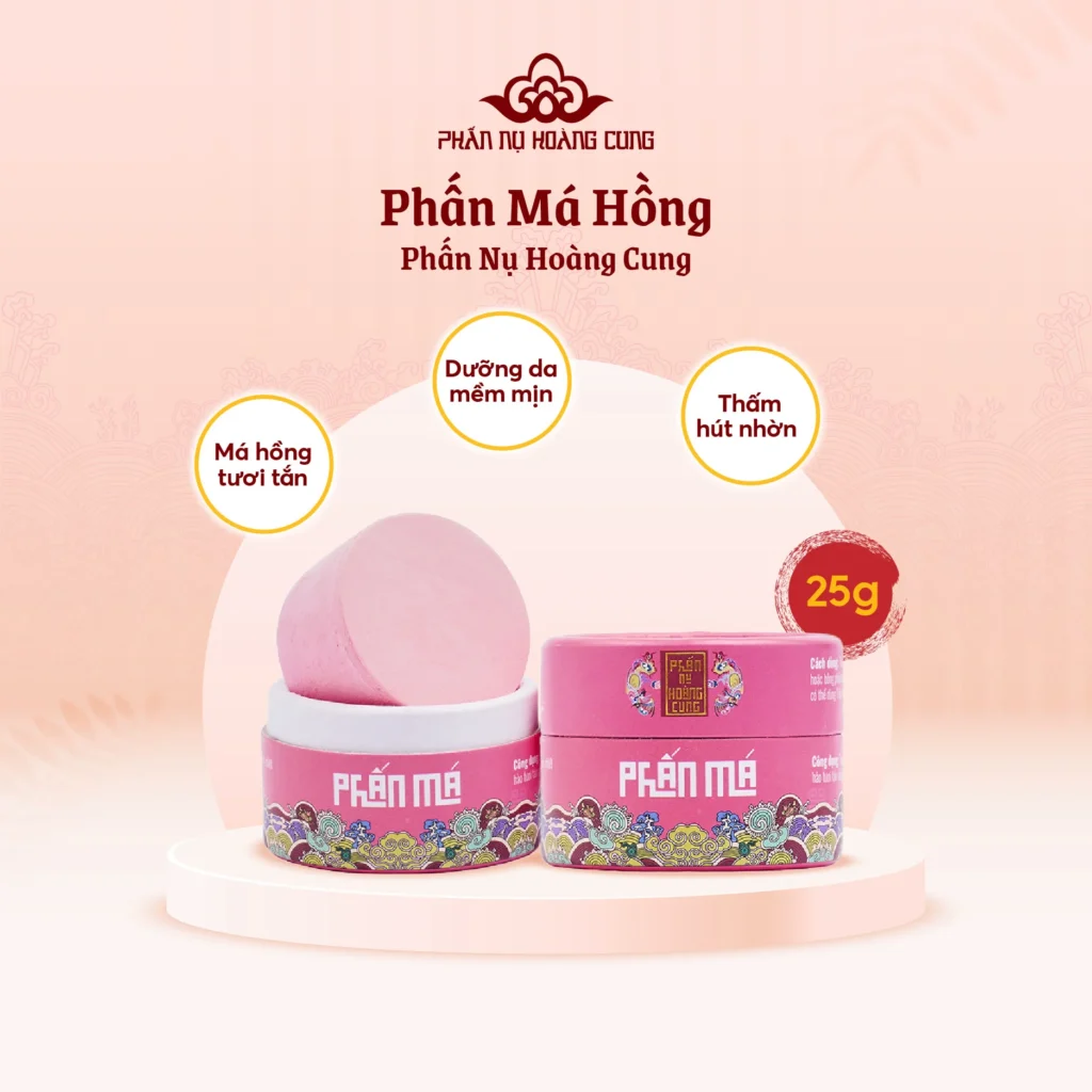 phấn nụ hoàng cung má hồng