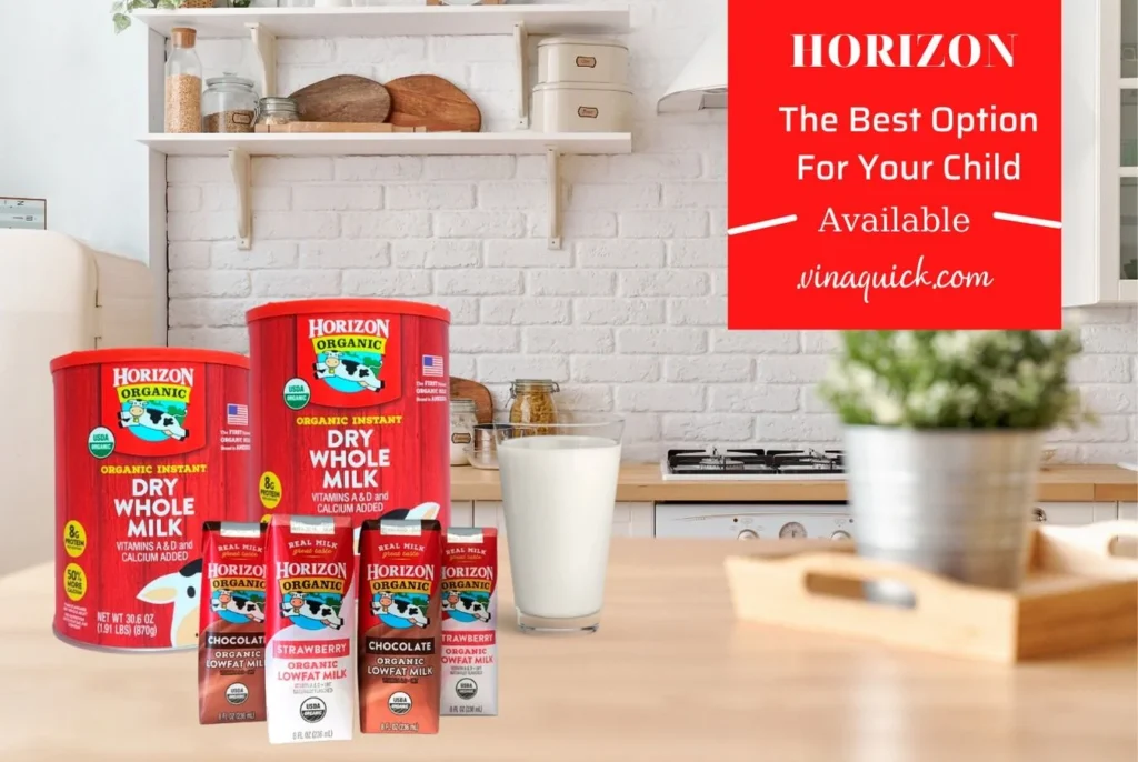 Sữa Horizon Organic Dry Whole Milk, Sữa Tươi Nguyên Kem Dạng Bột, Sữa Bột Công Thức 