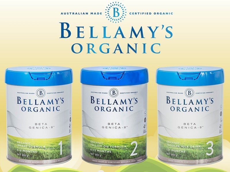 Sữa Bellamy's Organic A2 Từ 12 Tháng Tuổi Hỗ Trợ Phát Triển Thể Chất Và Trí Não Cho Bé