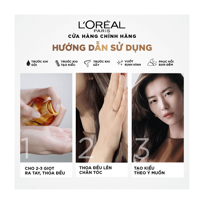 Dầu Dưỡng Tóc Chiết Xuất Tinh Dầu Hoa Tự Nhiên L'Oreal Paris Elseve Extraordinary Oil 100ml Rosslyn