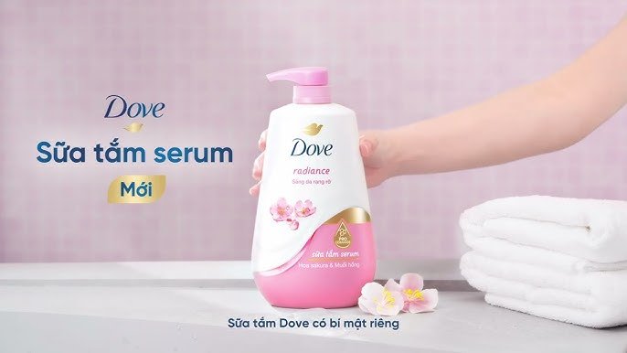 Sữa Tắm Serum Dove Pro-Ceramide Giúp Da Đàn Hồi Và Căng Bóng