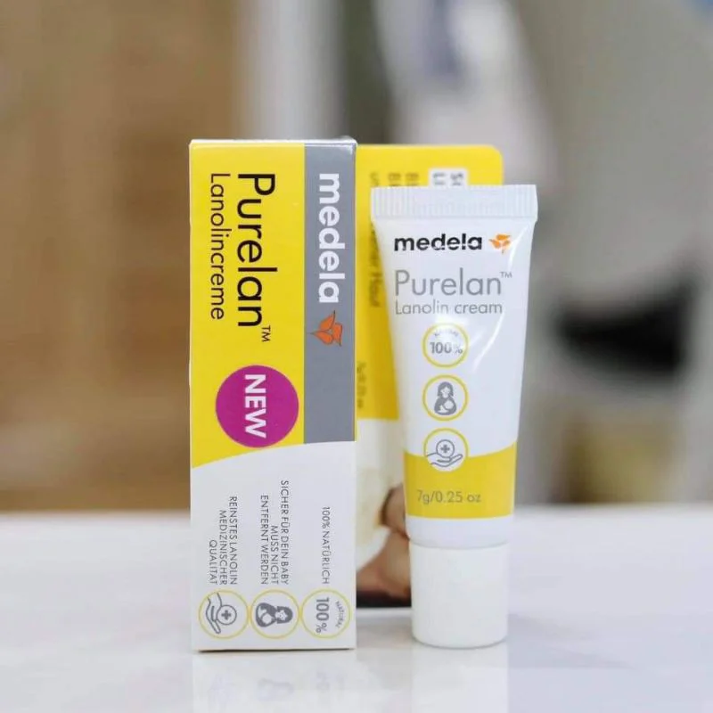 Kem Purelan™ Medela 37g - Kem bôi nứt cổ gà, khô da