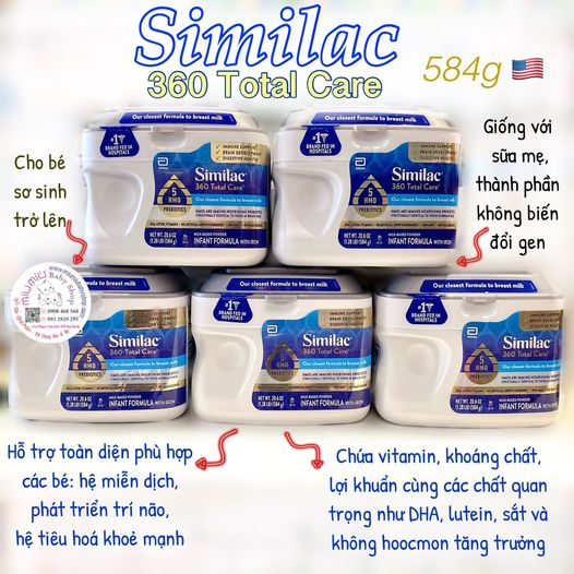 Sản phẩm dinh dưỡng công thức cho trẻ từ 0-12 tháng tuổi Similac 0+