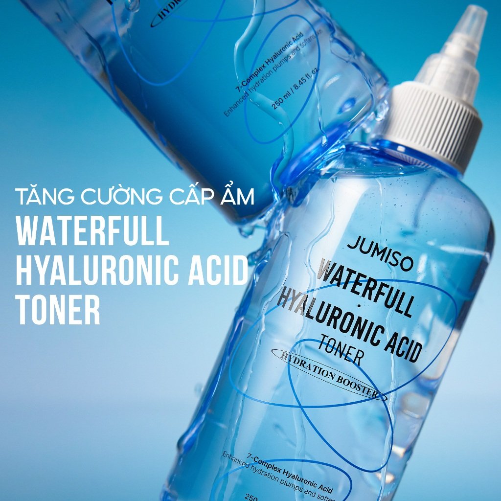 Nước Cân Bằng Cấp Ẩm Jumiso Waterfull Hyaluronic Acid Toner