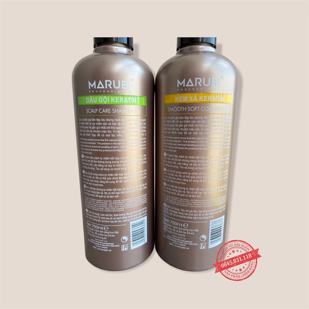 Dầu gội đầu KERATIN MARUBI