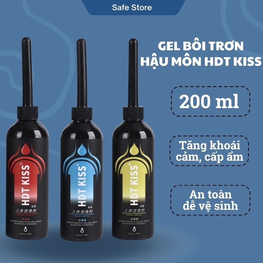 Gel bôi trơn hậu môn HDT KISS