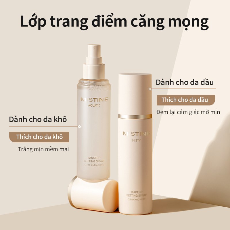 xịt khoá makeup MISTINE
