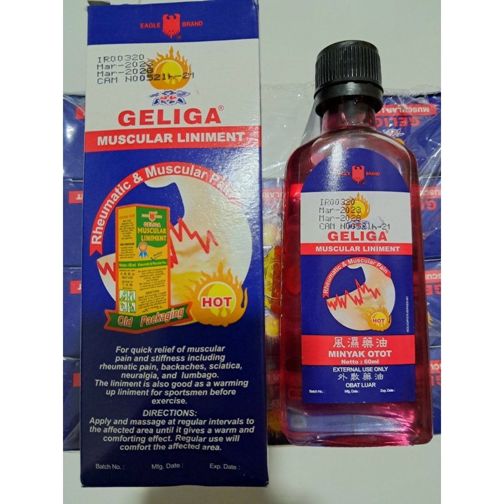 DẦU NÓNG GELIGA MUSCULA LINIMENT
