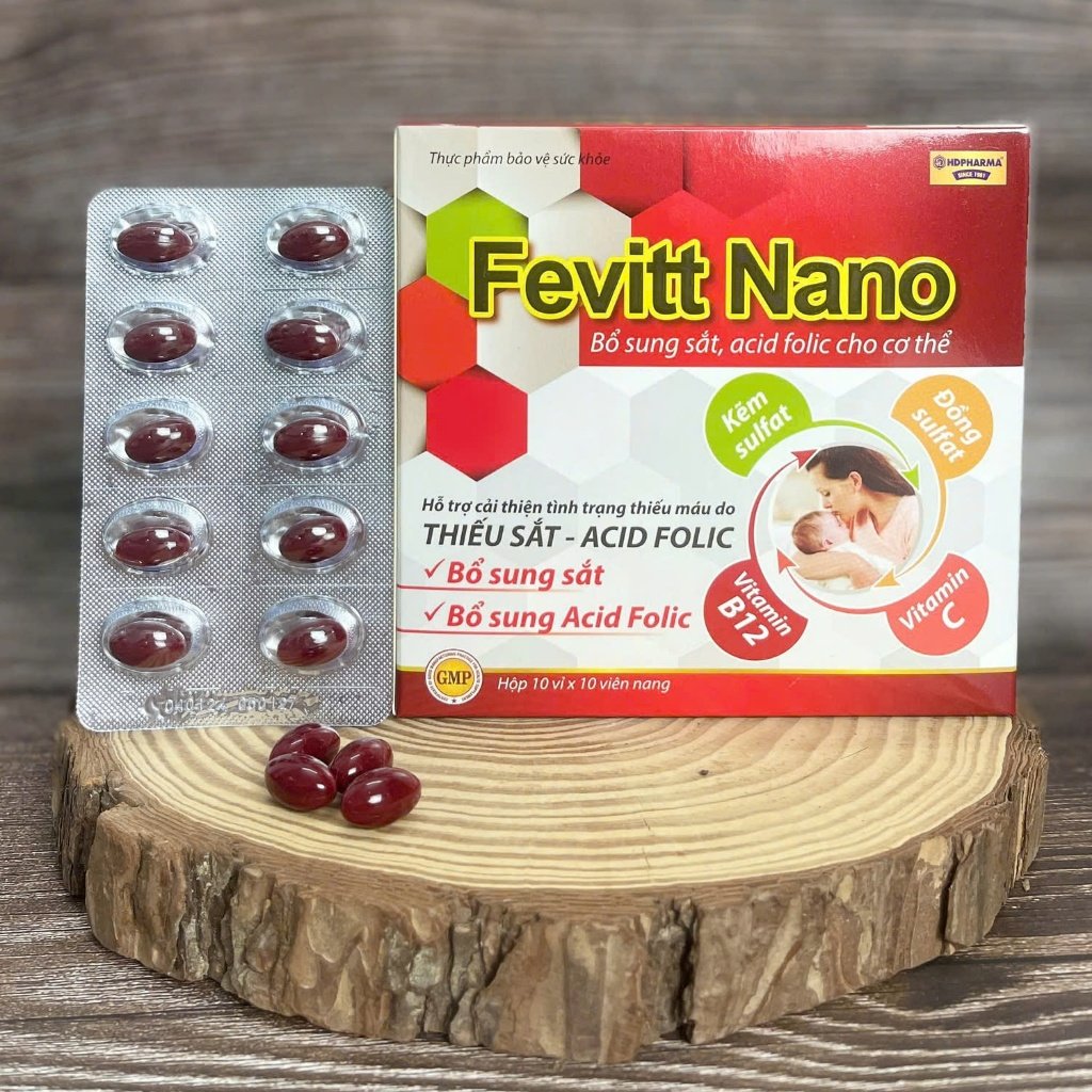 Viên uống bổ máu FEFOVIT NANO