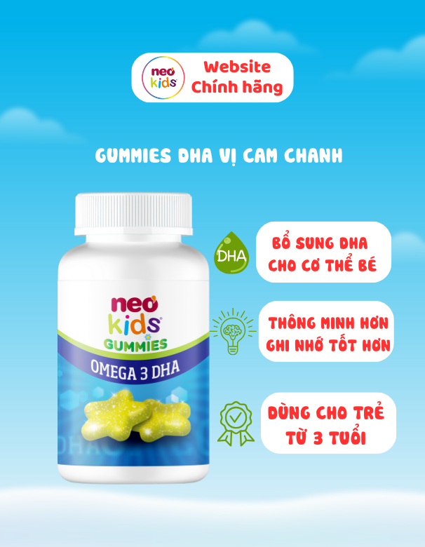 DHA MINH NÃO Stick - Bổ Sung DHA Cho Trẻ, Hỗ Trợ Phát Triển Não Bộ Toàn Diện