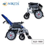 Xe lăn điện lưng thấp cao cấp dành cho người già, người khuyết tật đa năng gấp gọn Bình 24V12A