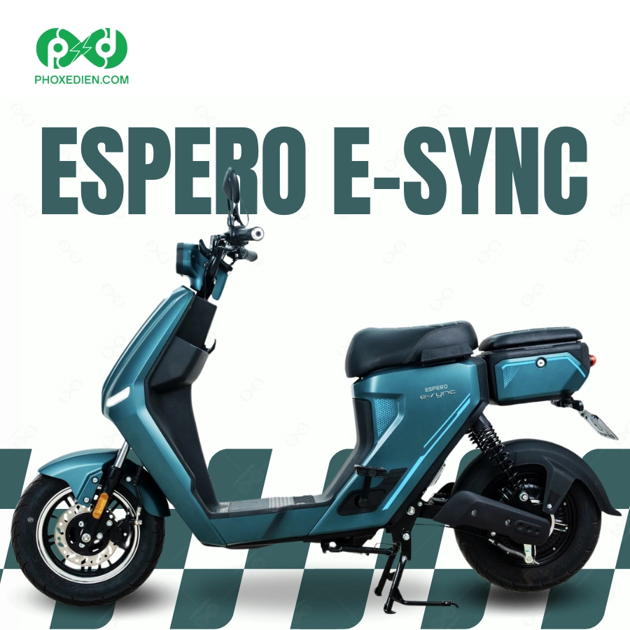 Xe Máy Điện ESPERO E-Sync - Nét điệu cá tính