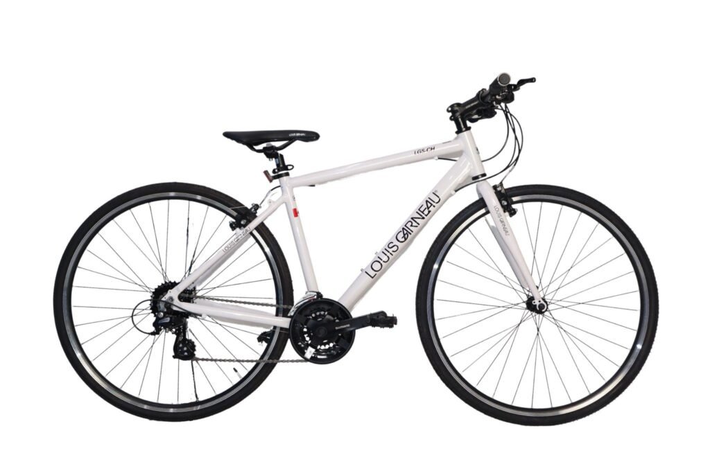 Xe Đạp Thể Thao Louis Garneau Chasse Xe Đạp Thương Hiệu CANADA Khung Hợp Kim Nhôm Cao Cấp Siêu Nhẹ 11kg Màu Trắng Đen