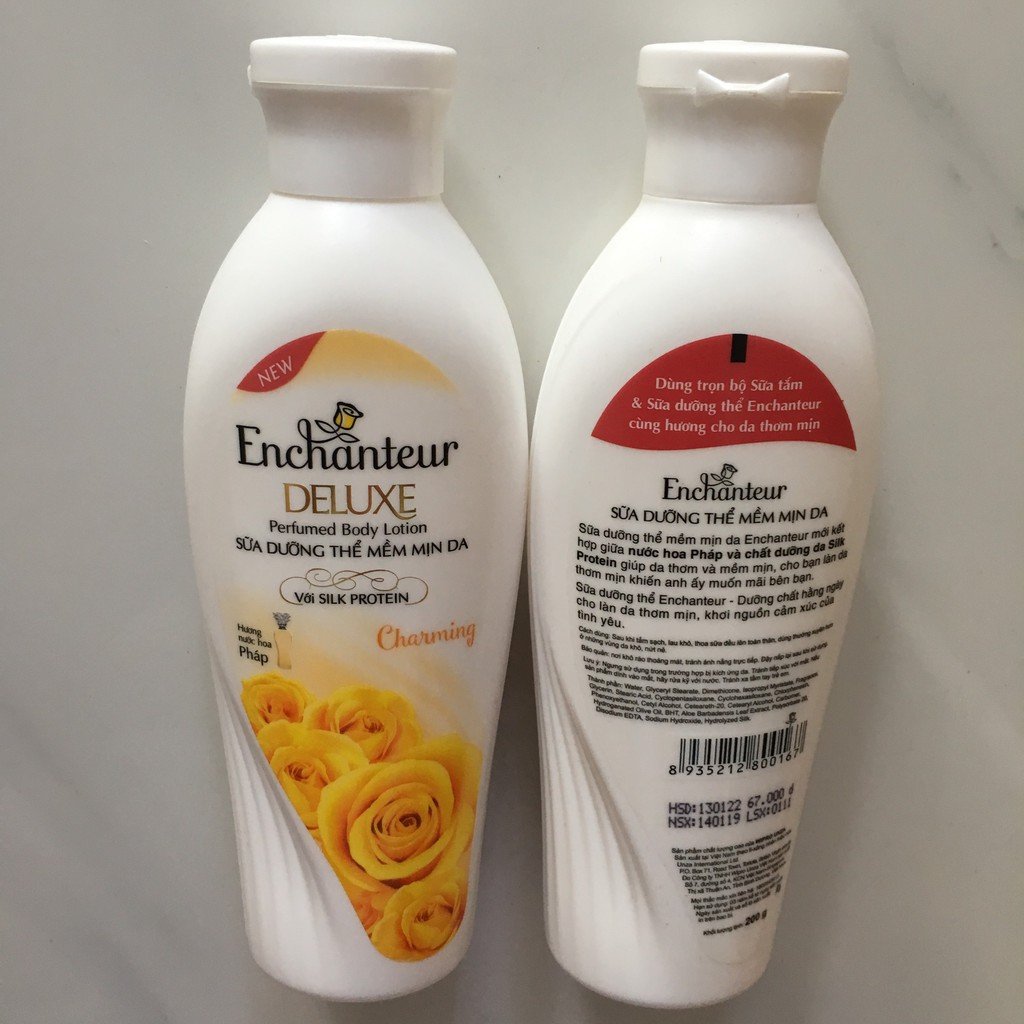 sữa dưỡng thể enchanteur
