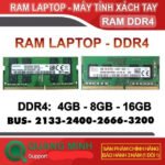 Ram Laptop DDR4 4GB 8GB 16GB Bus 2133/2400/2666