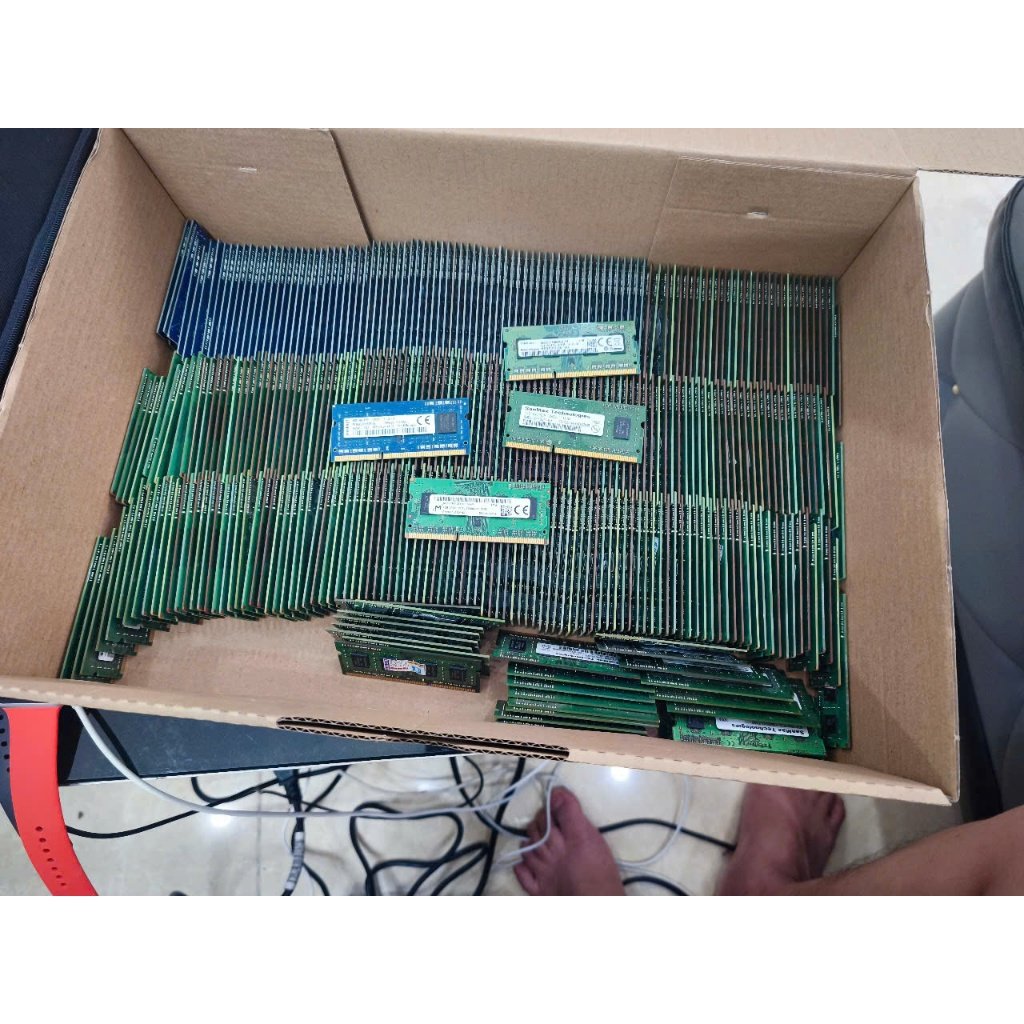 RAM Laptop DDR3L / PC3L 4Gb BUSS 1600MHZ hàng tháo máy chính hãng, BH 6 tháng lỗi đổi mới

