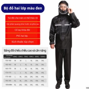Áo Mưa Bộ Người Lớn Nam Nữ