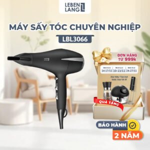 mall inline badgeMáy sấy tóc 2 chiều nóng lạnh Lebenlang LBL3066, 2400W, 2 đầu sấy, công nghệ ion chống xơ rối tóc