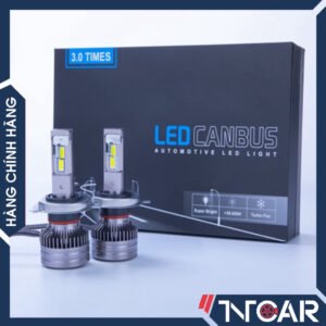 Bộ đèn pha / cos ô tô GPNE Led Canbus O3 120W 25.000LM phù hợp vf3 vf5 vios kia