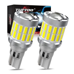 TUFFOO 2 Bóng Đèn LED đèn lùi LED T15 / W16w / T16 Cho Xe Hơi - 6000K Trắng DC12V