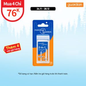 Tăm Chỉ Nha Khoa Mannings Guardian Brush Pick 2 In 1 150 Cây | Guardian Việt Nam