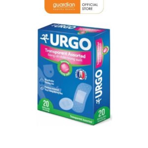 Băng Cá Nhân Trong Suốt Transparent 4 Kích Cỡ Urgo 20 Miếng
