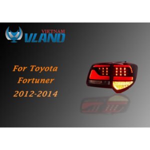 Đèn Hậu Toyota Fortuner 2012-2014 Mẫu Lexus LX570 Chính Hãng Vland (1 bộ = 4 cái).
