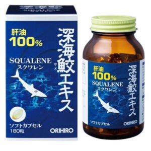 Viên Uống Dầu Gan Cá Mập Orihiro Hộp 180 - 360 - 390 Viên