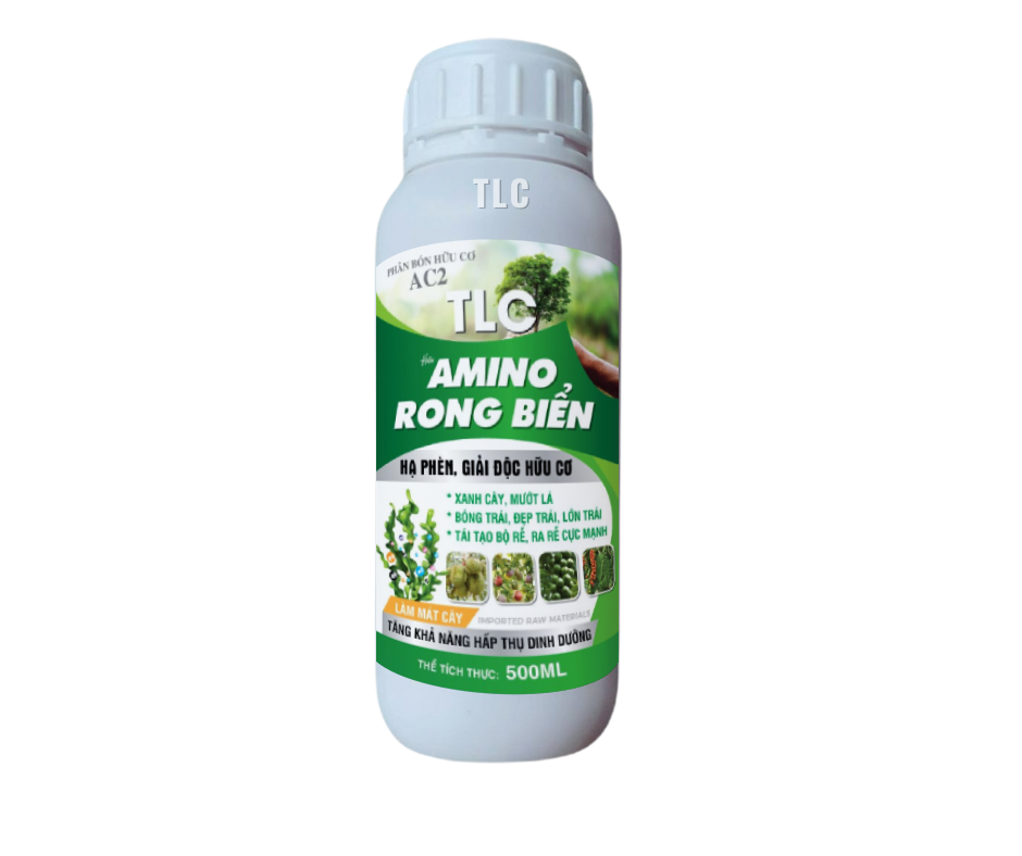 Amino Rong Biển Cho Cây Trồng: Siêu Dinh Dưỡng Giúp Cây Khỏe, Ra Hoa Mạnh, Đậu Trái Cao