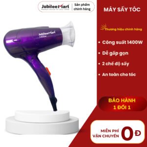 Máy sấy tóc mini tạo kiểu Jubilee Mart 1400W-5000W 2 chiều công suất lớn-Thiết kế nhỏ gọn