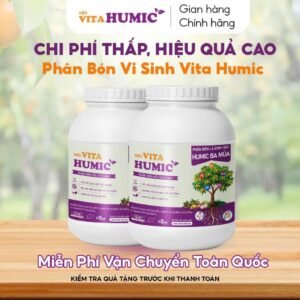 Phân Bón Vita Humic 1Kg Chống Stress Hạn Mặn Tăng Đề Kháng Cho Cây Trồng (Axit Amin Chelate) chính hãng SKU 28193482039