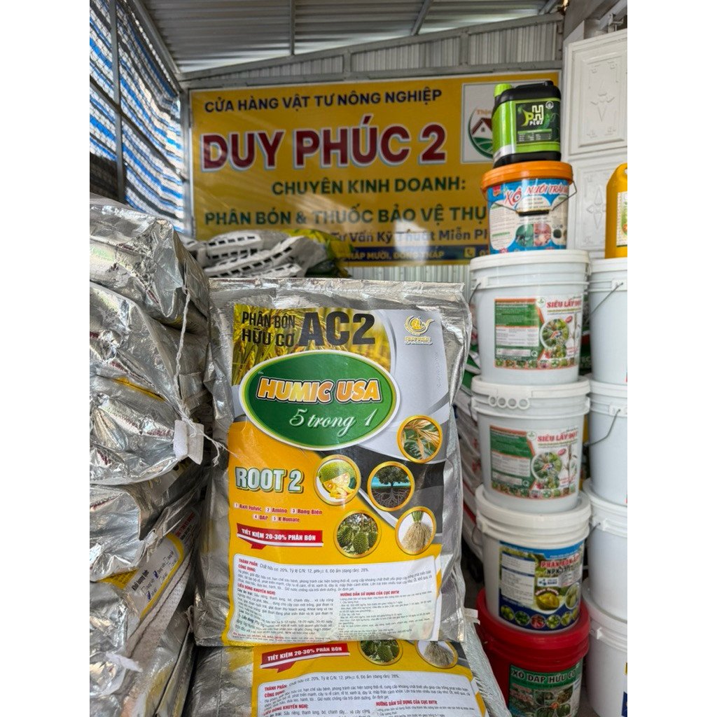 PHÂN BÓN HỮU CƠ AC2 - HUMIC USA 5TRONG1 chính hãng SKU 47754437240