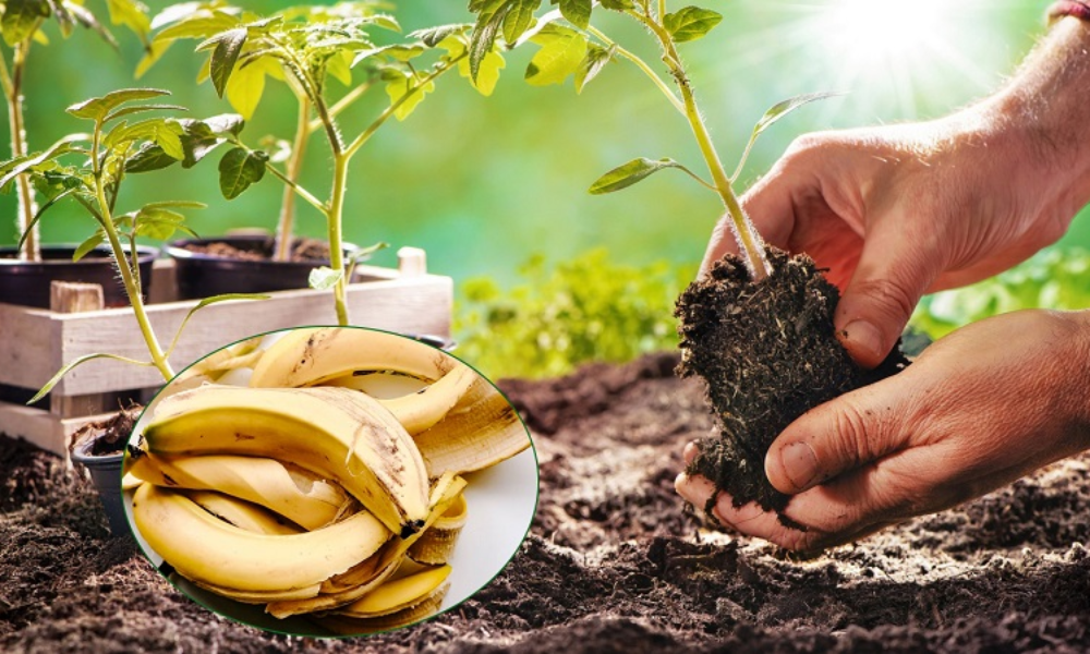 Bón Chuối Cho Cây – Bí Quyết Giúp Cây Khỏe, Lá Xanh, Trái Sai