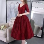 Váy Đầm Cưới Thiết Kế Trẻ Trung Cao Cấp Phối Tafta & Tơ – Tôn Dáng Thanh Lịch, Che Khuyết Điểm Váy đi dự tiệc cưới sang chảnh