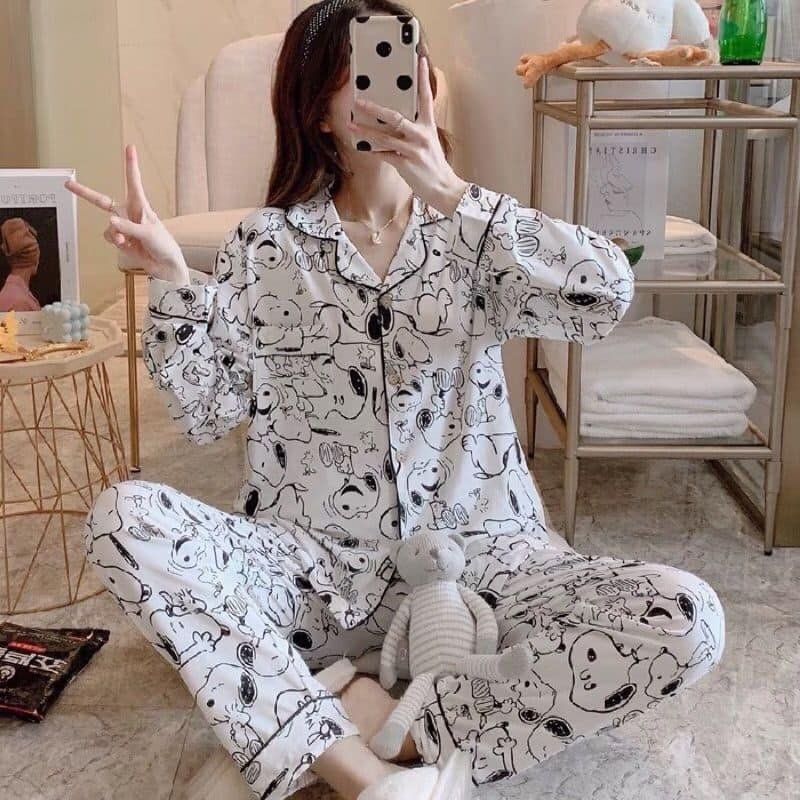 Bộ Đồ Ngủ Pijama Nữ