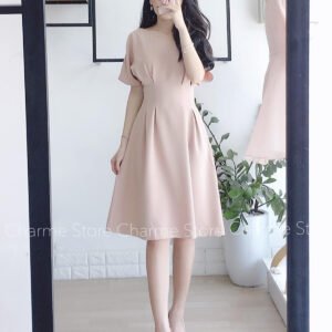 Đầm dự tiệc bo eo cánh dơi sang trọng - nhiều size, form dáng chuẩn thích hợp mặc đi làm, đi tiệc