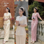 Gợi ý 7 mẫu pháp phục gấm cao cấp cho dịp đại lễ Pháp phục đi chùa đẹp lịch sự