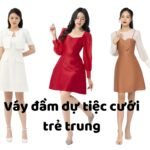 Đầm nữ trẻ trung dự tiệc sang trọng, tôn dáng quý phái