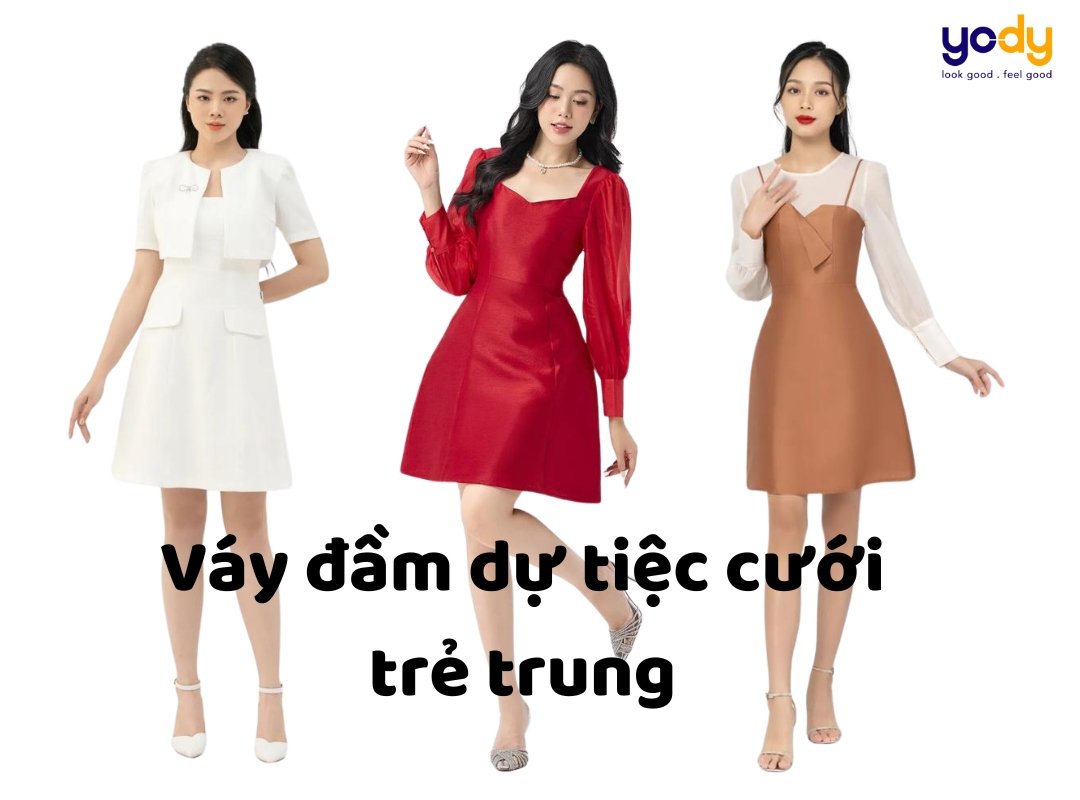 Đầm nữ trẻ trung dự tiệc sang trọng, tôn dáng quý phái