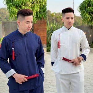 ĐỒ LAM ĐI CHÙA - MẪU NAM CAO CẤP MÃ s10 và Mã s11